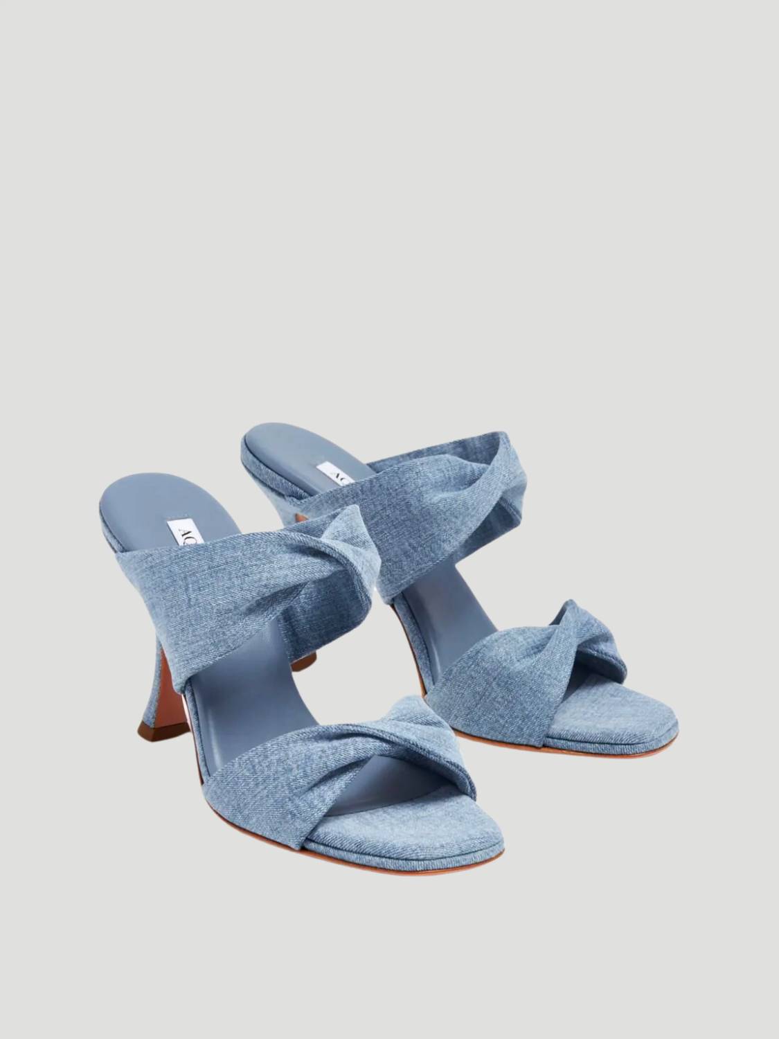 Aquazzura - Women's Denim Twist Sandal