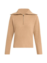 Jonathan Simkhai - Landry Cashmere Zip-front Sweater