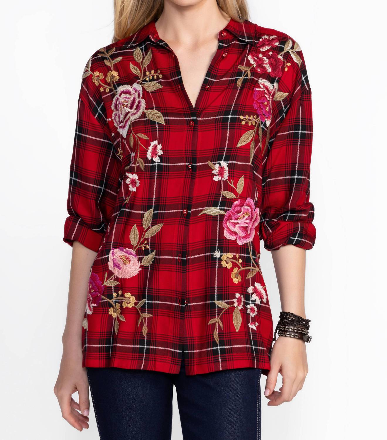 Johnny Was - Tallisto Button Detail Relaxed Shirt