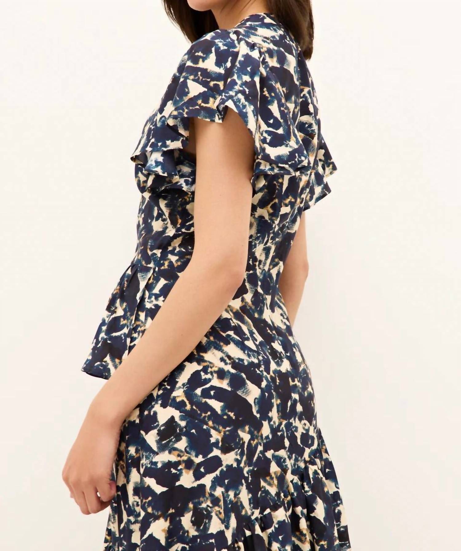 Marie Oliver - Quinby Tiered Flounce Maxi Dress