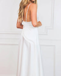 Luxxel - Milani Cowl Neck Satin Maxi Dress