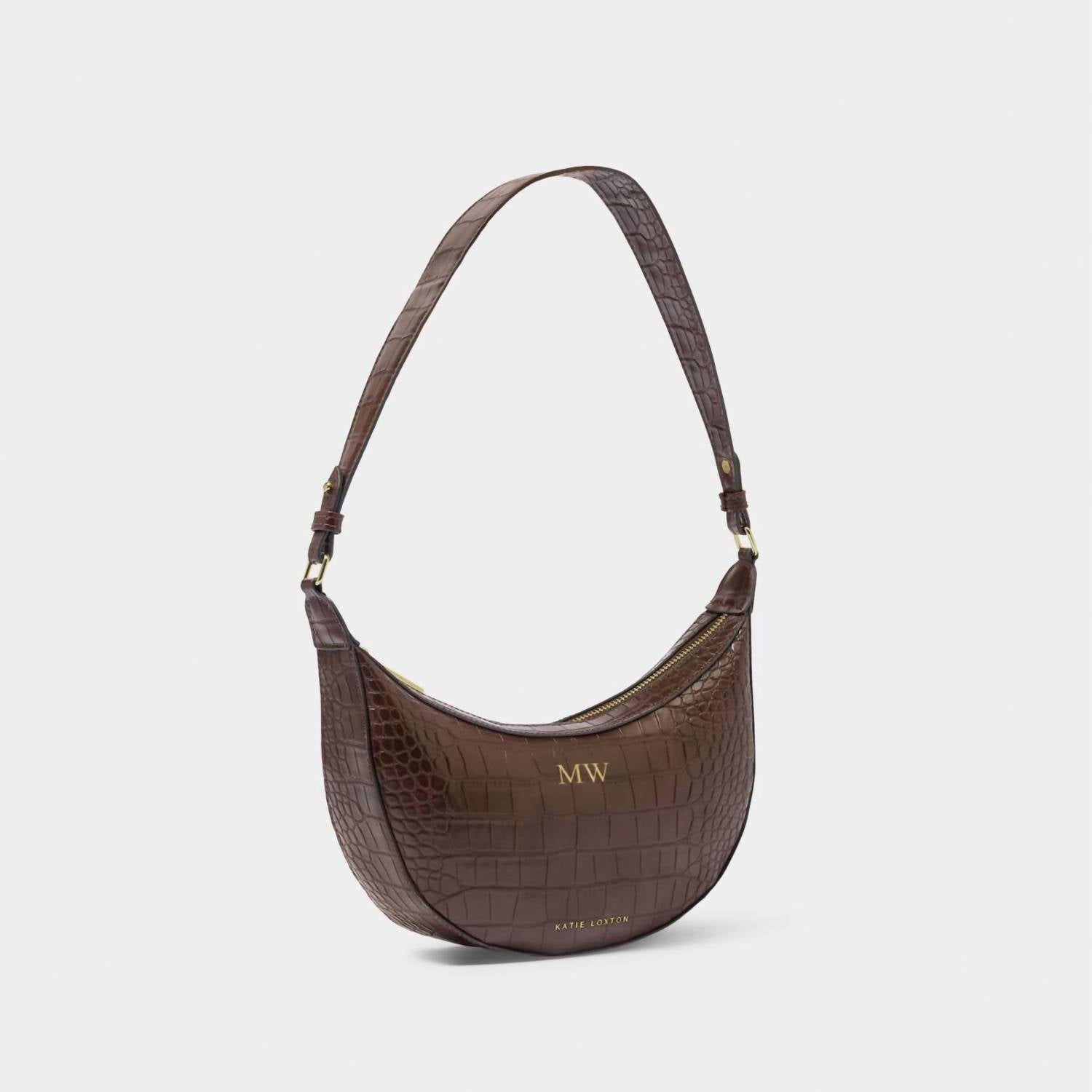 Katie Loxton - Women's Marni Faux Croc Small Shoulder Bag