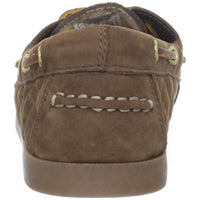 Sebago Women's Coast Two Eye Quilted Boat Shoes in brown - women's flats - view 4