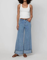 Oliver Logan - Parker Cuffed Denim Jeans