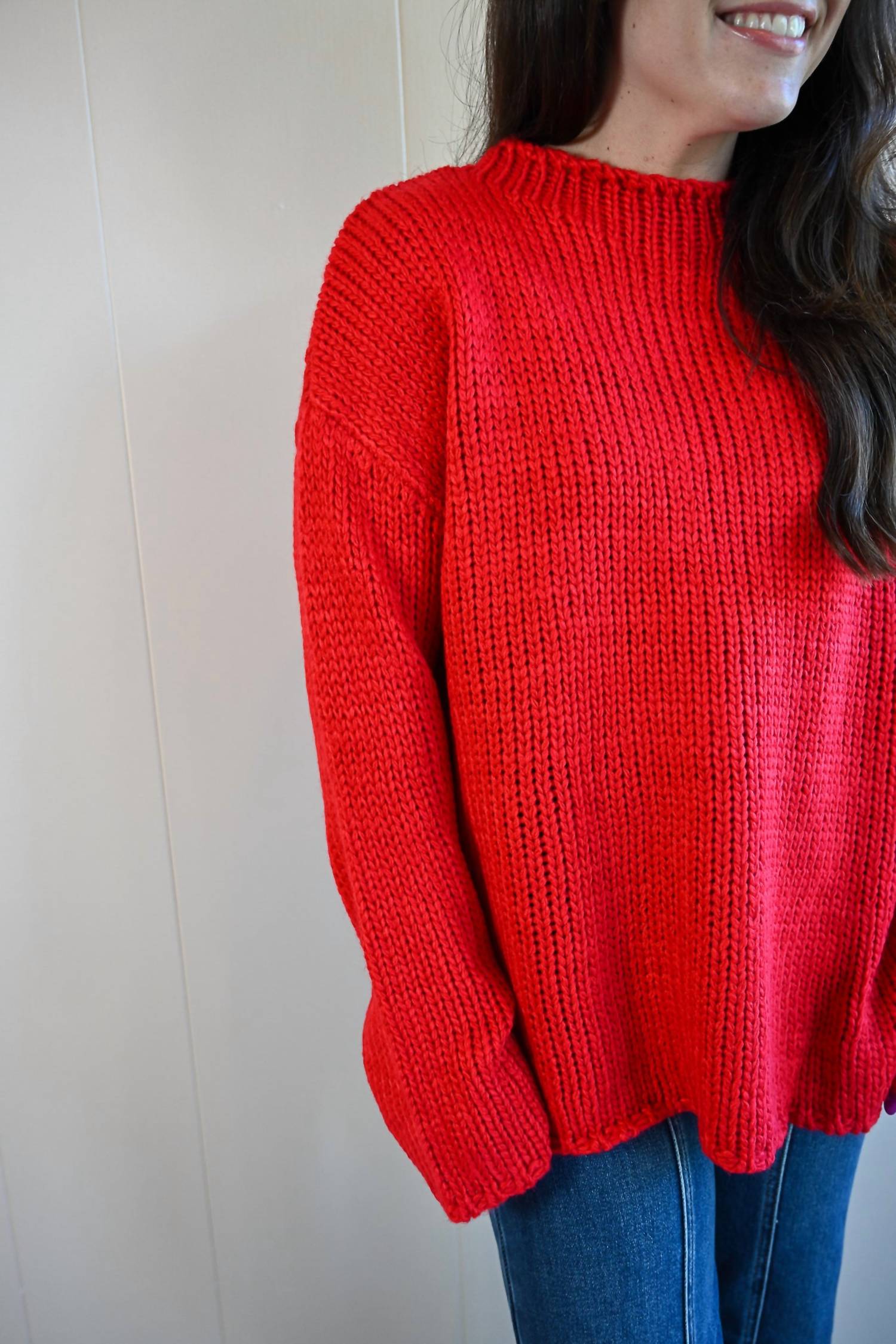 Sage The Label - Women's Evergreen Road Oversized Sweater
