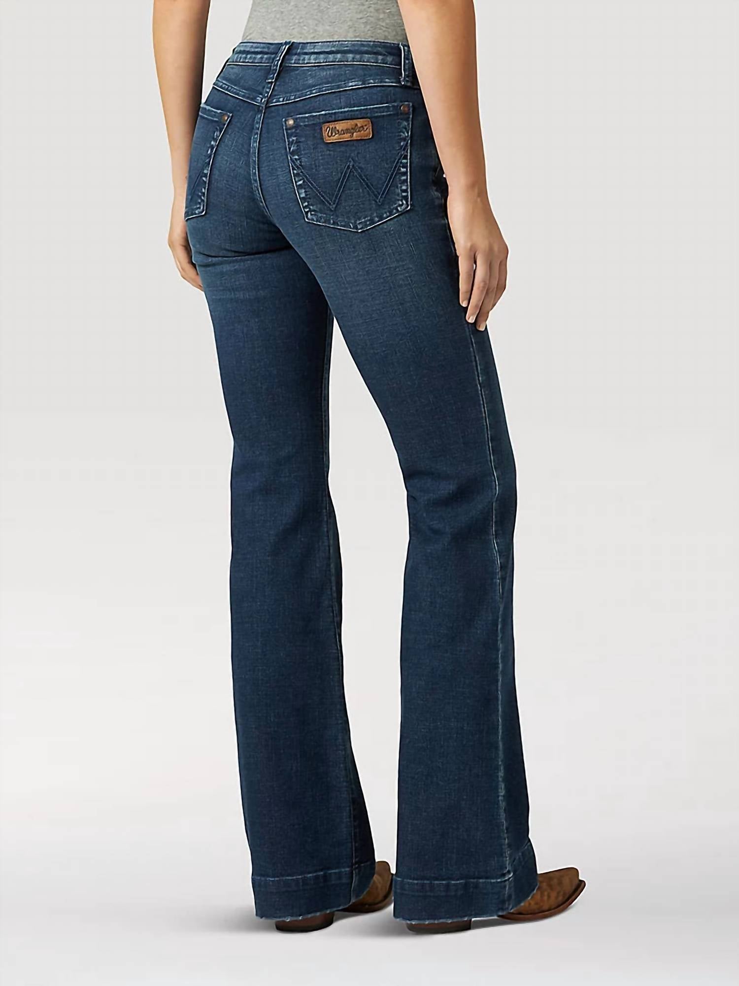 Wrangler - Women’s Retro Mae Wide Leg Trouser Jean