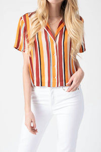 Frame - Mini Short Sleeve Shirt
