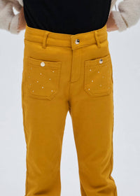 Mayoral - Stud Pocket Flare Trouser Pants