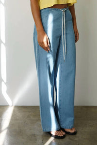 Lna - Dusty Soft Denim Pant