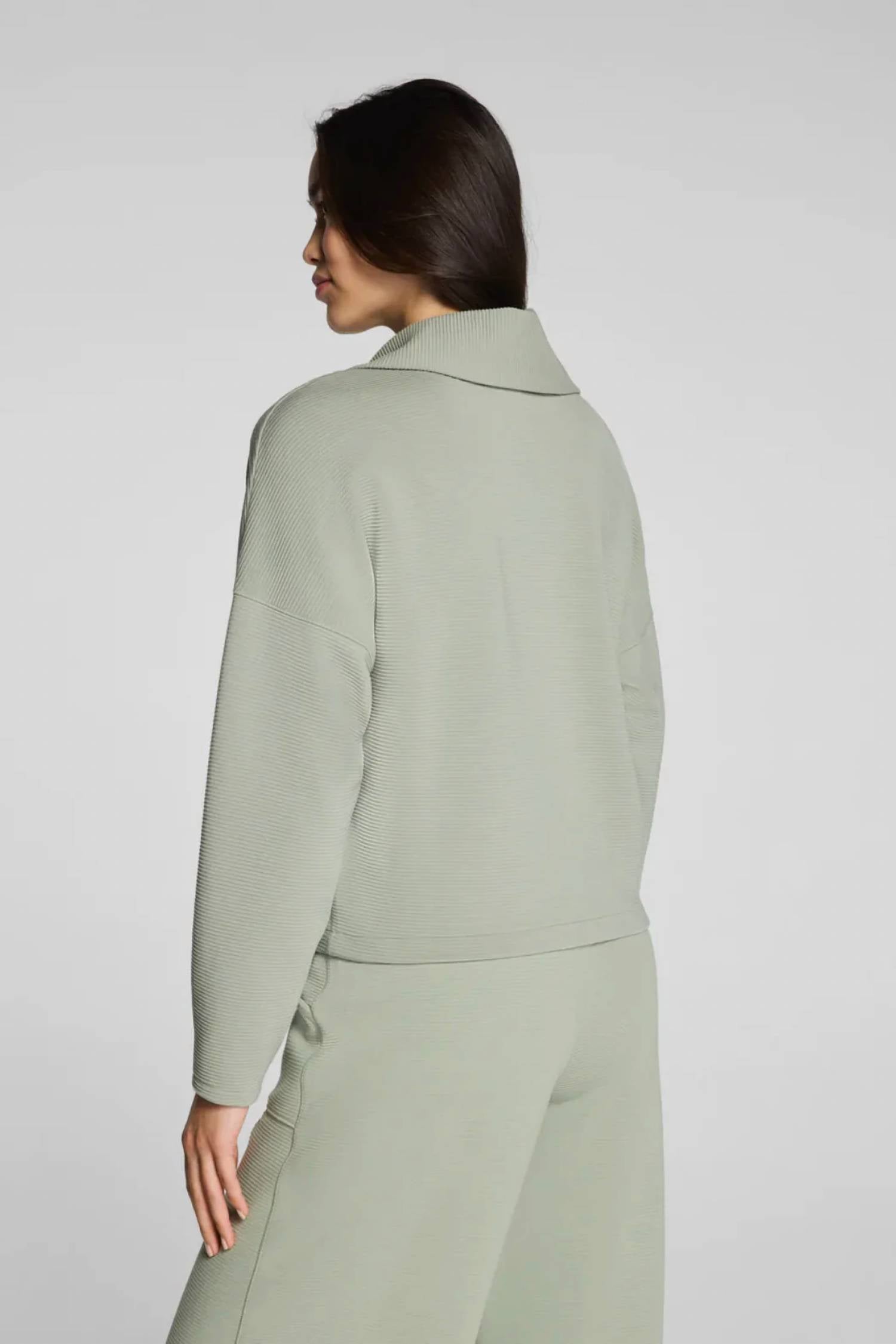 Spanx - Airessentials French Rib Half-zip Pullover