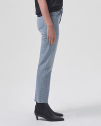 Agolde - Kye Mid Rise Straight Crop Jeans