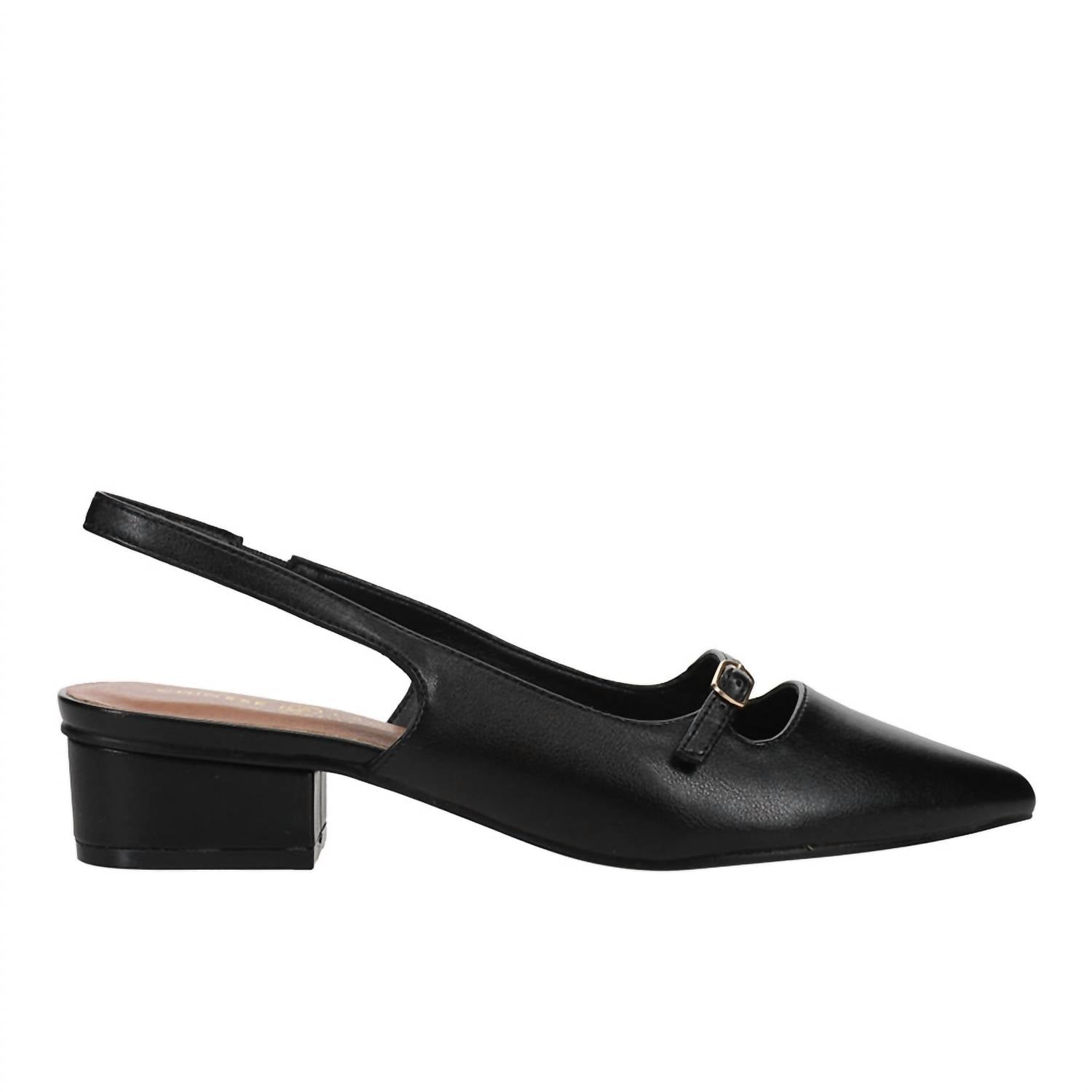 CHINESE LAUNDRY Women's Maude Pointed Toe Slingback Pumps in black - women's heels