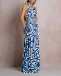 Elan - Halter Maxi Dress
