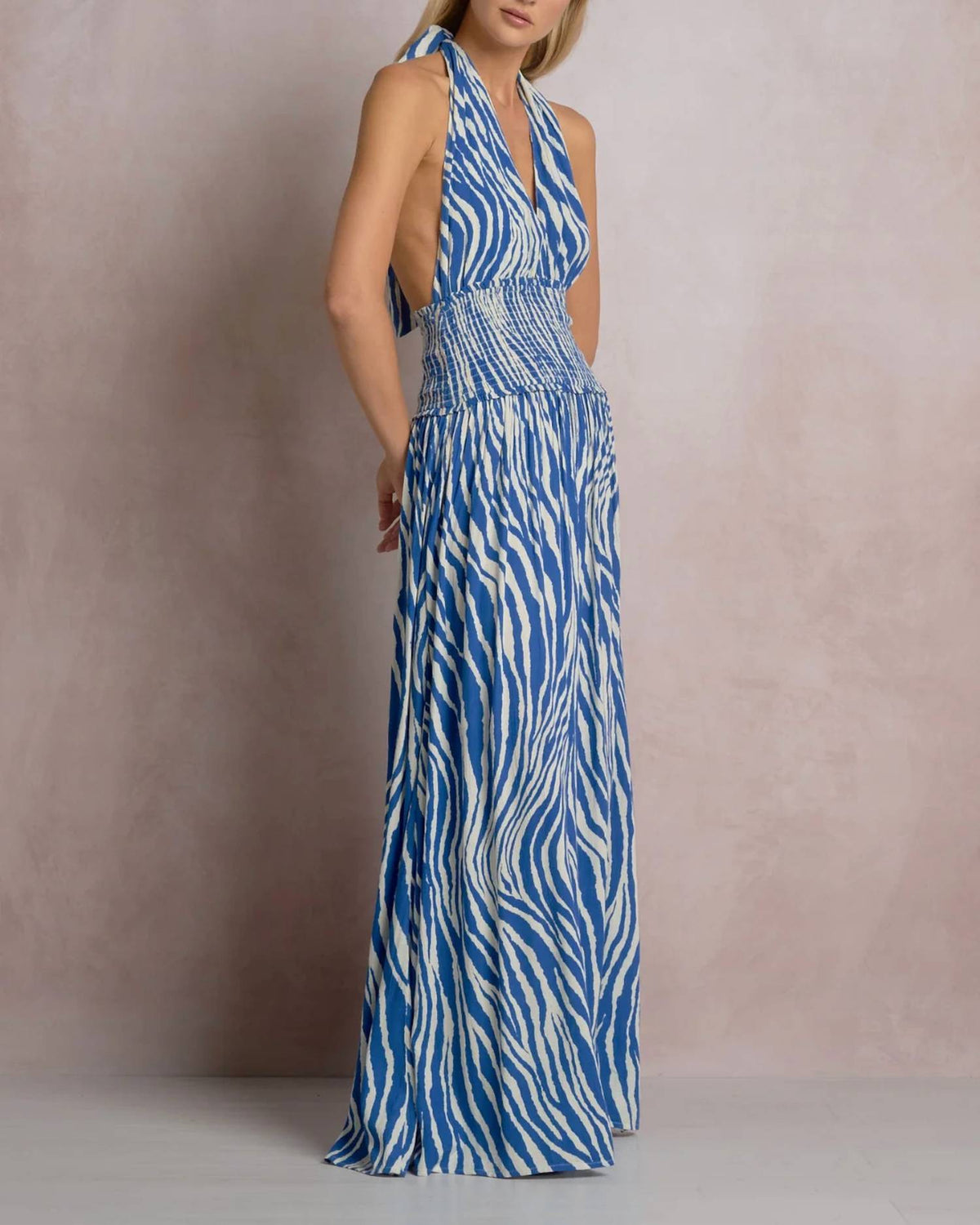 Elan - Halter Maxi Dress
