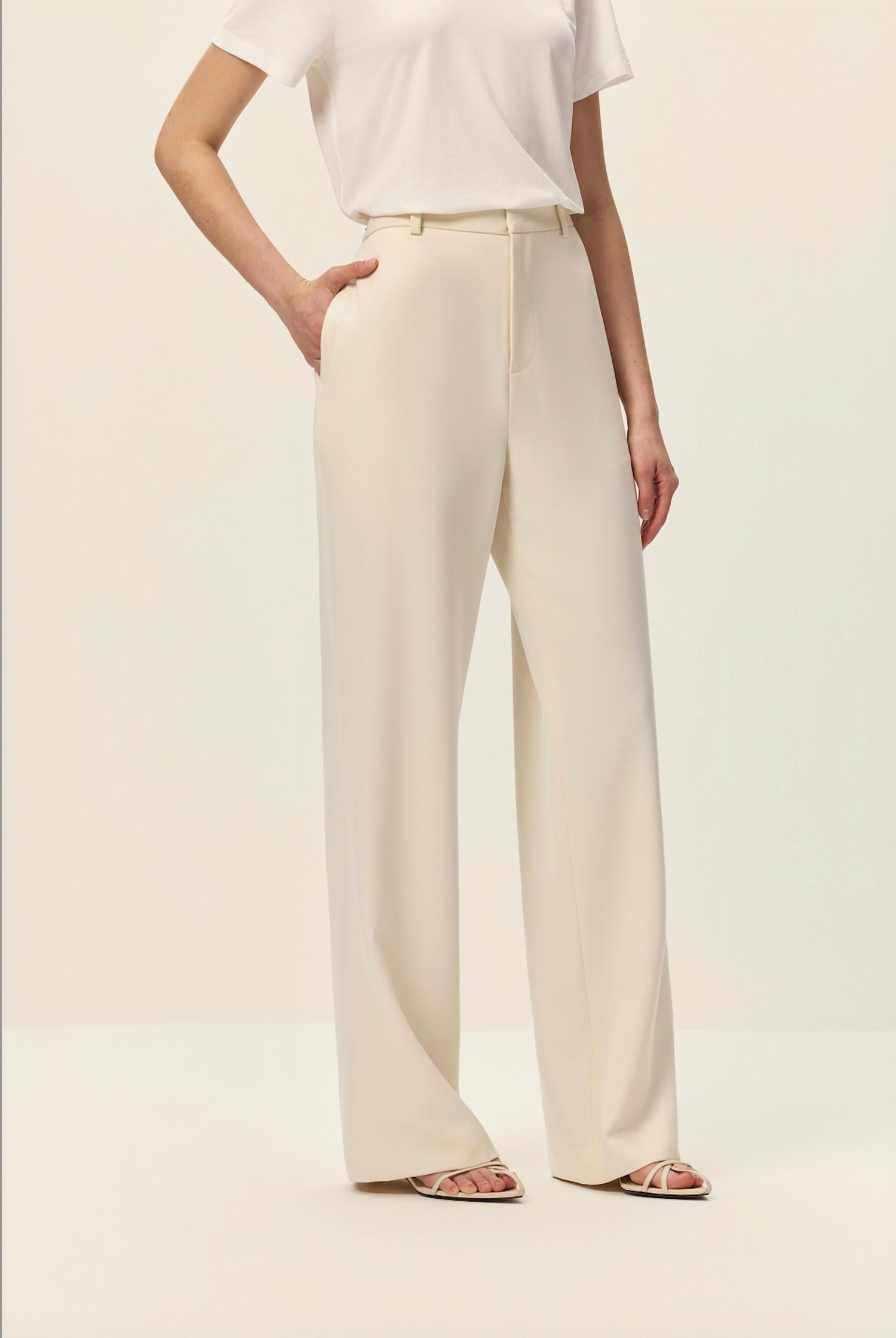 Elodie - Isolde Pants With Back Welt Pockets