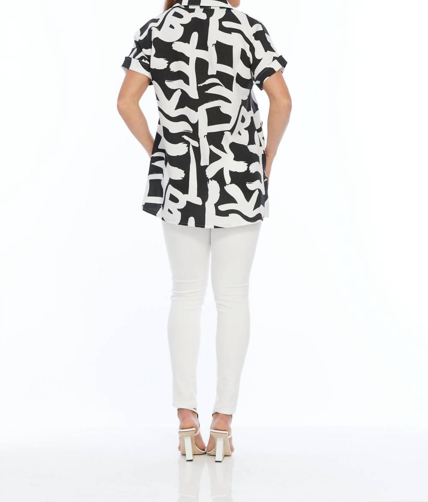 Lior - Harlow Button Front Shirt