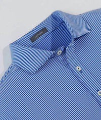 Turtleson Men's Polo Shirt in marine - men's shirt - alternate view