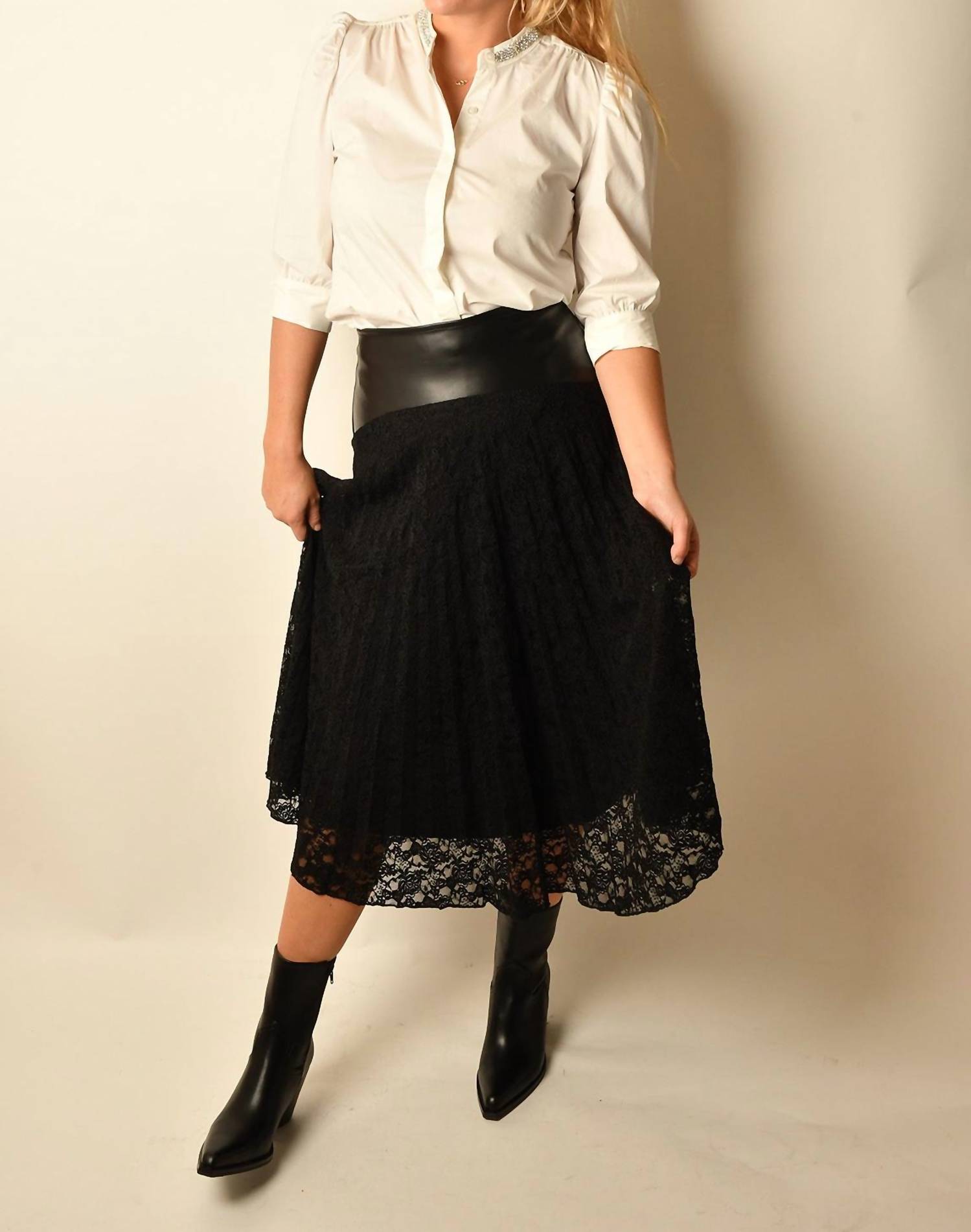 Bishop + Young - Camille Midi Skirt