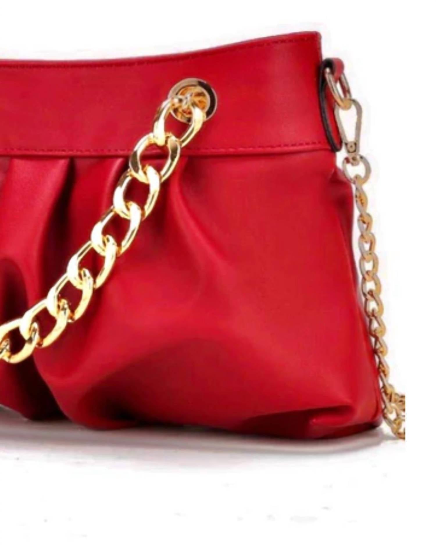 Mfk Collection - Women's Chain Shoulder Bag