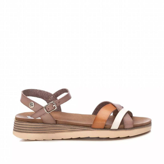 Xti - Women's Low Wedge Strappy Sandals