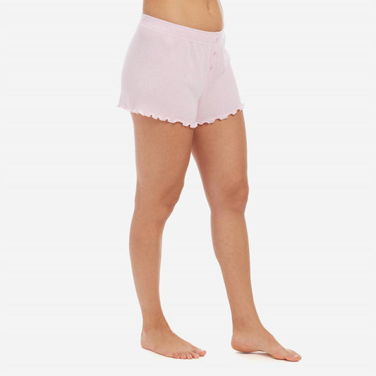 Ribbed Jersey Sleep Short