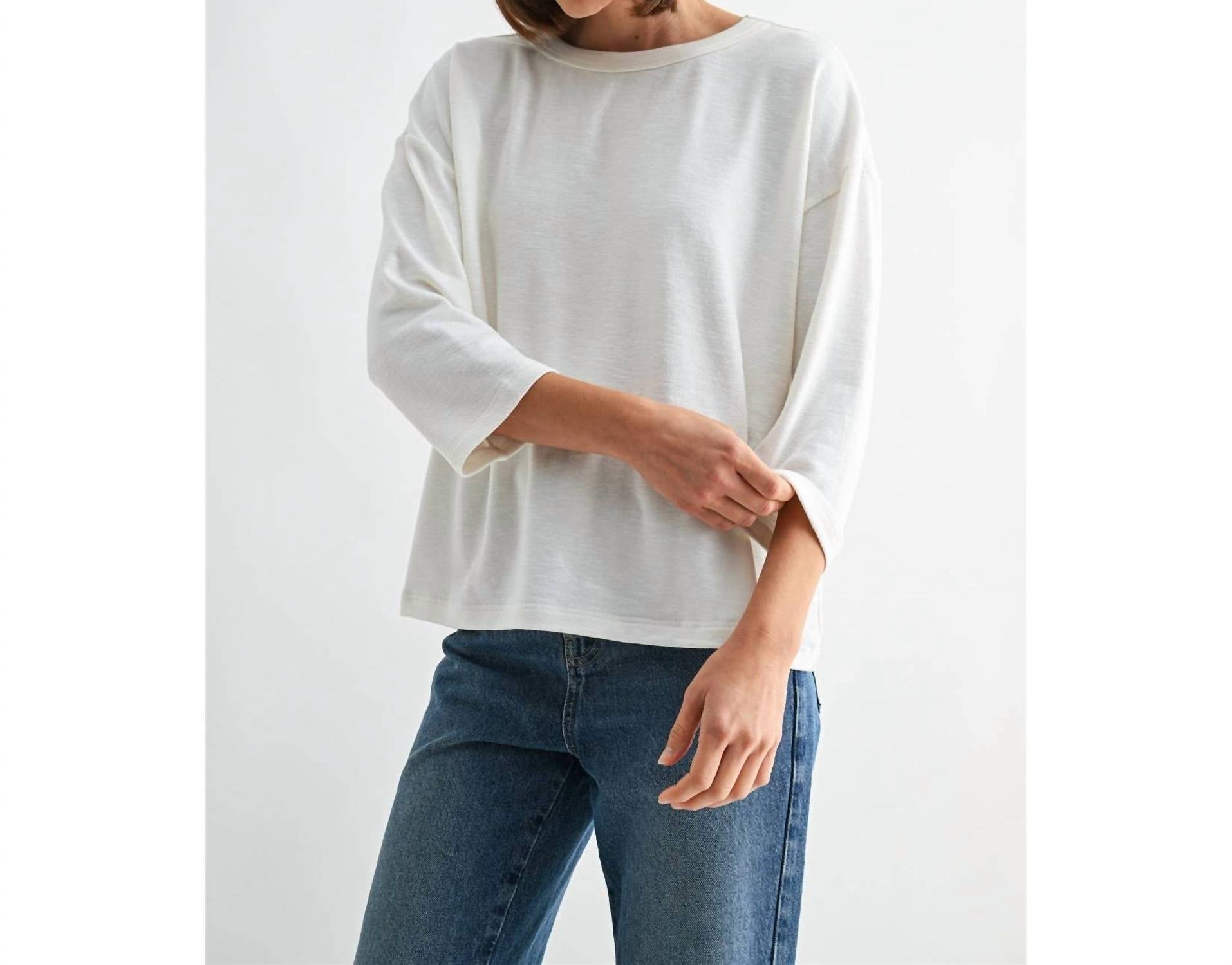 Fun 2 Fun - Knit Drop Shoulder Top