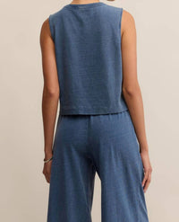 Z Supply - Sloane Jersey Denim Muscle Tank