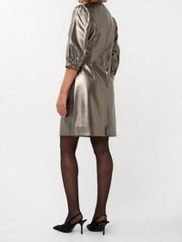 Esqualo - Polyurethane Mini Dress