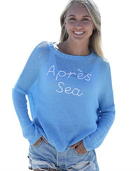 Wooden Ships - Apres Sea Cotton Crew Sweater