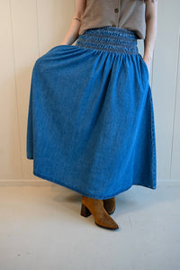 Raisonnel - Country Club Gate Denim Skirt