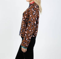 Aldo Martins - Olimpo Leopard Zip Sweater