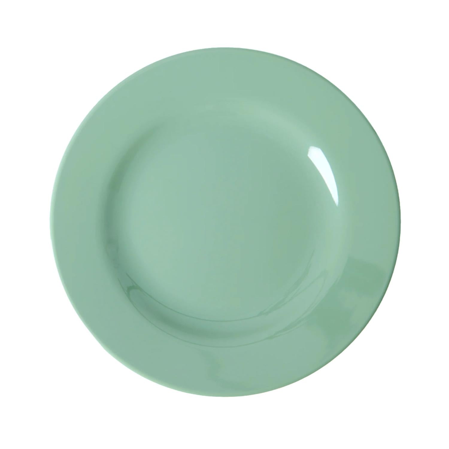 Rice By Rice - Round Melamine Set Of 6 Plates