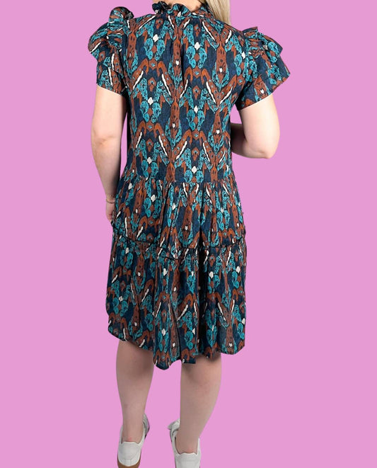 Bindu - Nadia Tiered Mini Dress