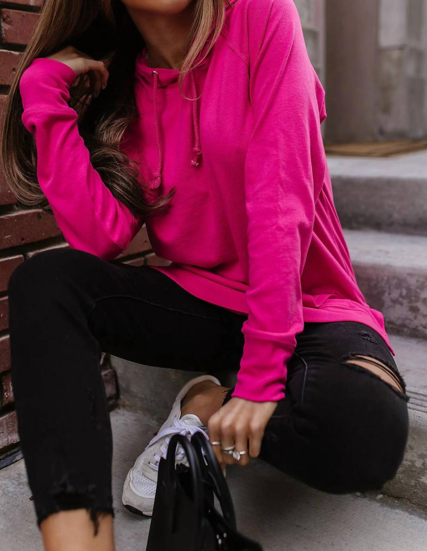 Ampersand Ave - Side Slit Hoodie