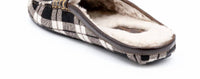 Martin Dingman Men's Cozy Slide in black white - men's loafer - alternate view