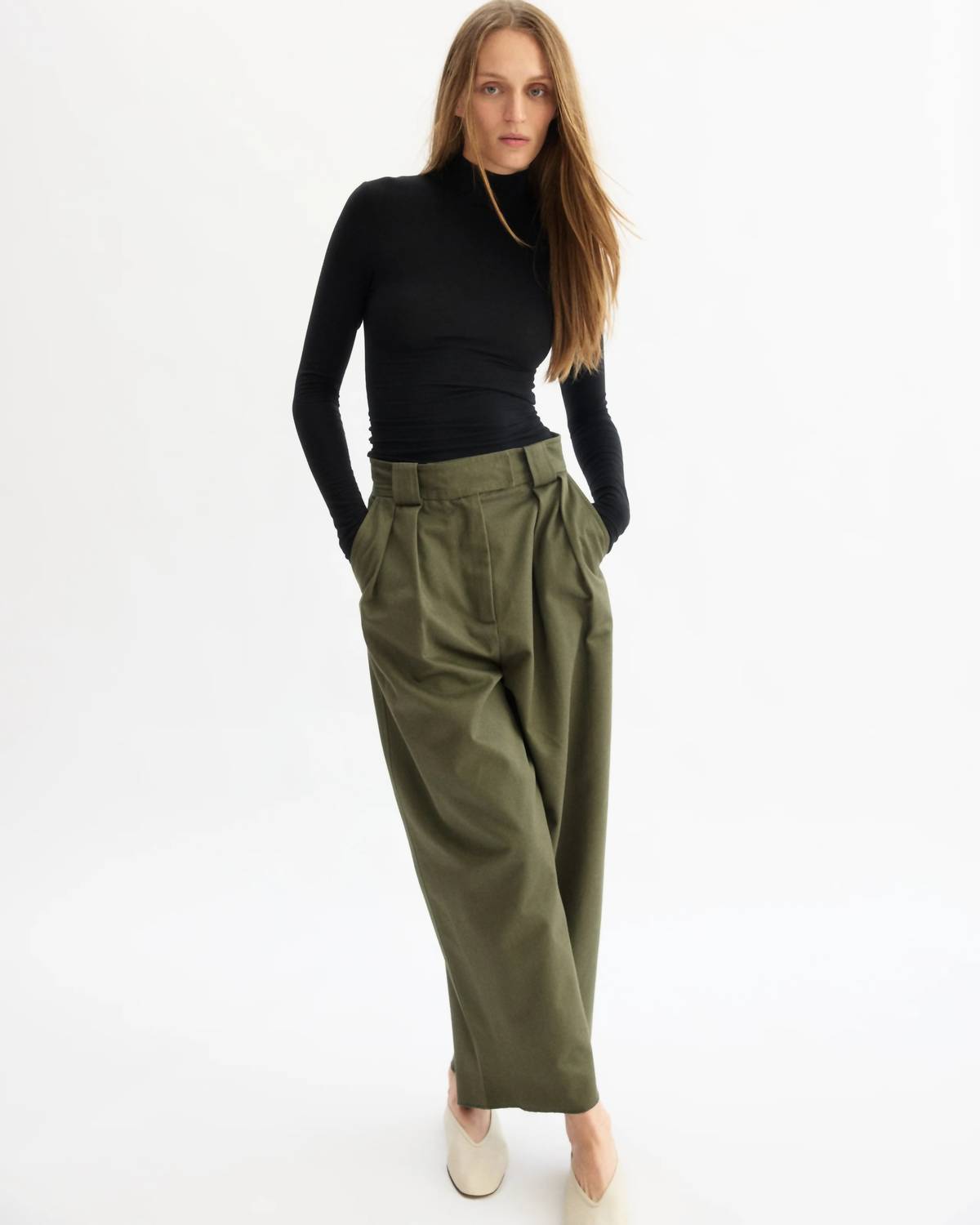 Arlo Mott - Jones Long Sleeve Turtleneck Top