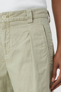 Closed - Mid Waist Linen Cotton Blend Shorts
