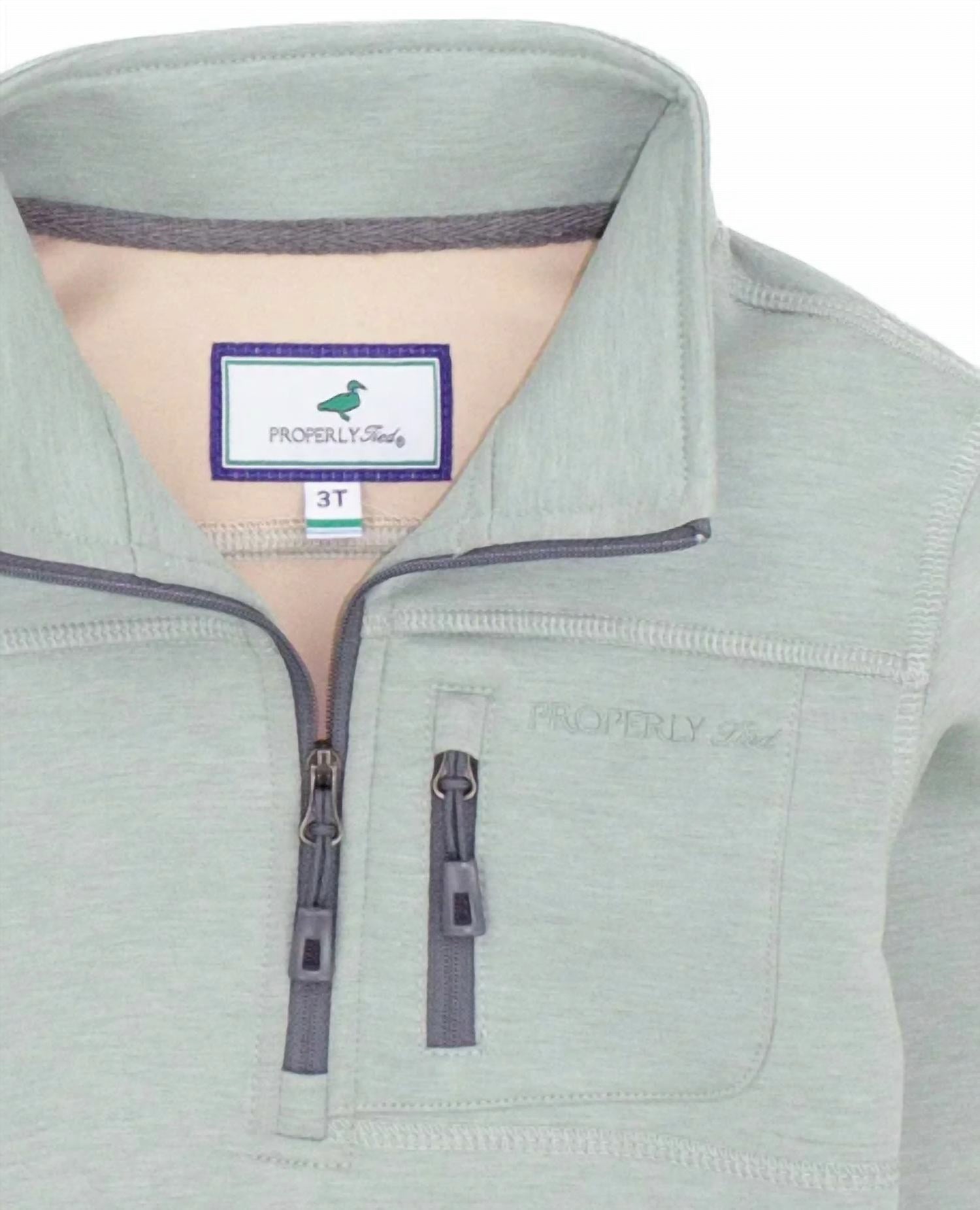 Properly Tied - Boy's Arctic Pullover Sweatshirt