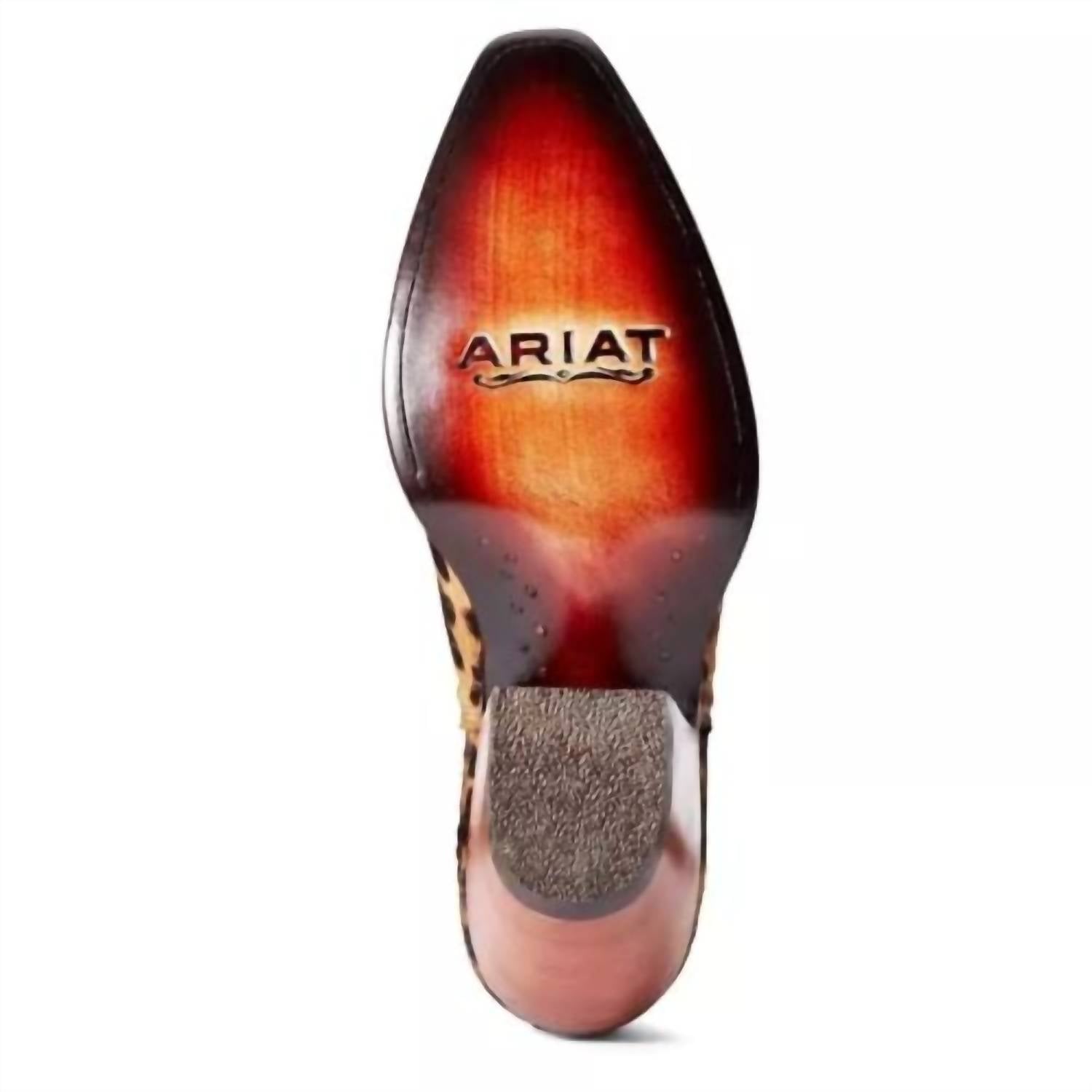 Ariat - Women's Western Leather Haircalf Dixon Bootie