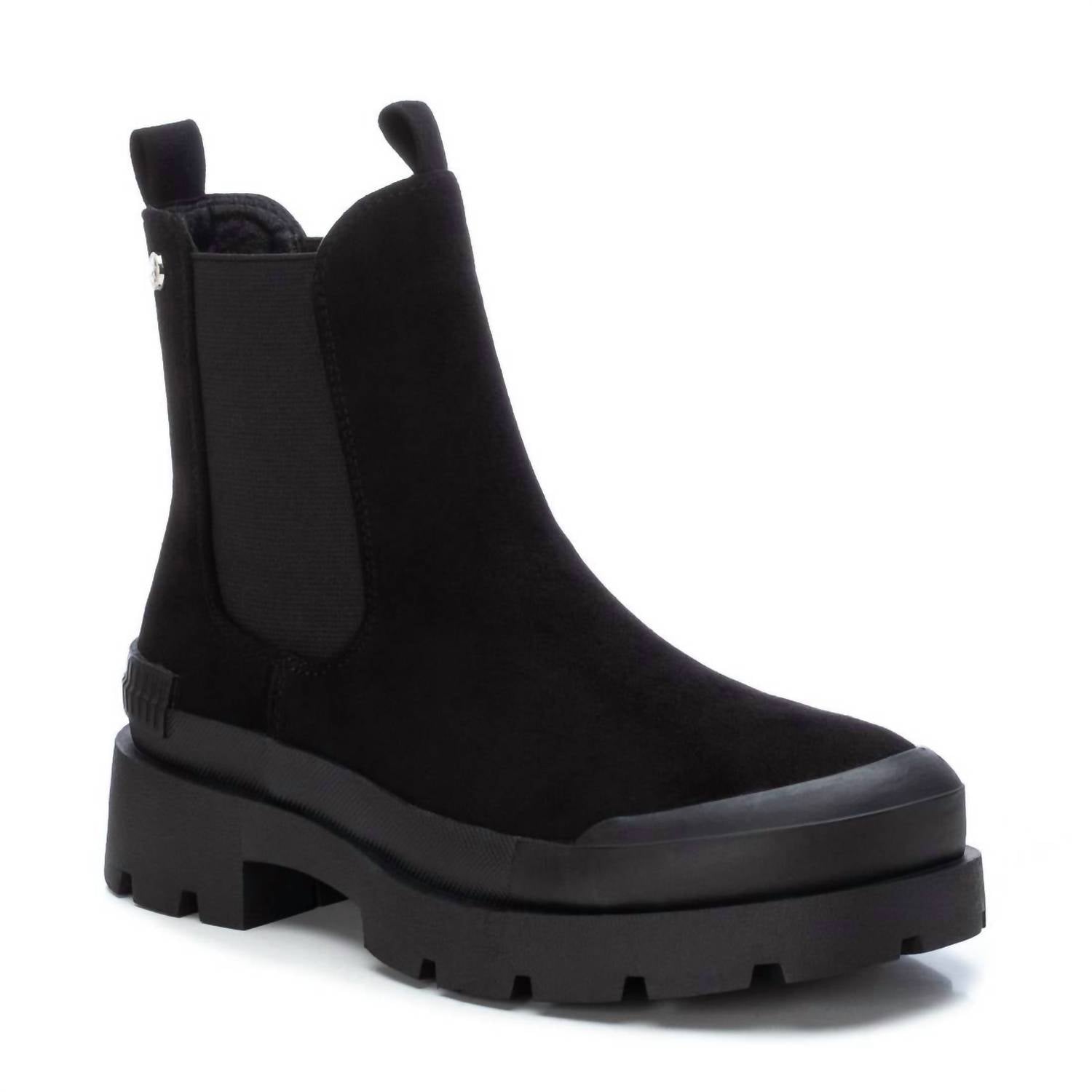 Xti - Women's Suede Ankle Booties