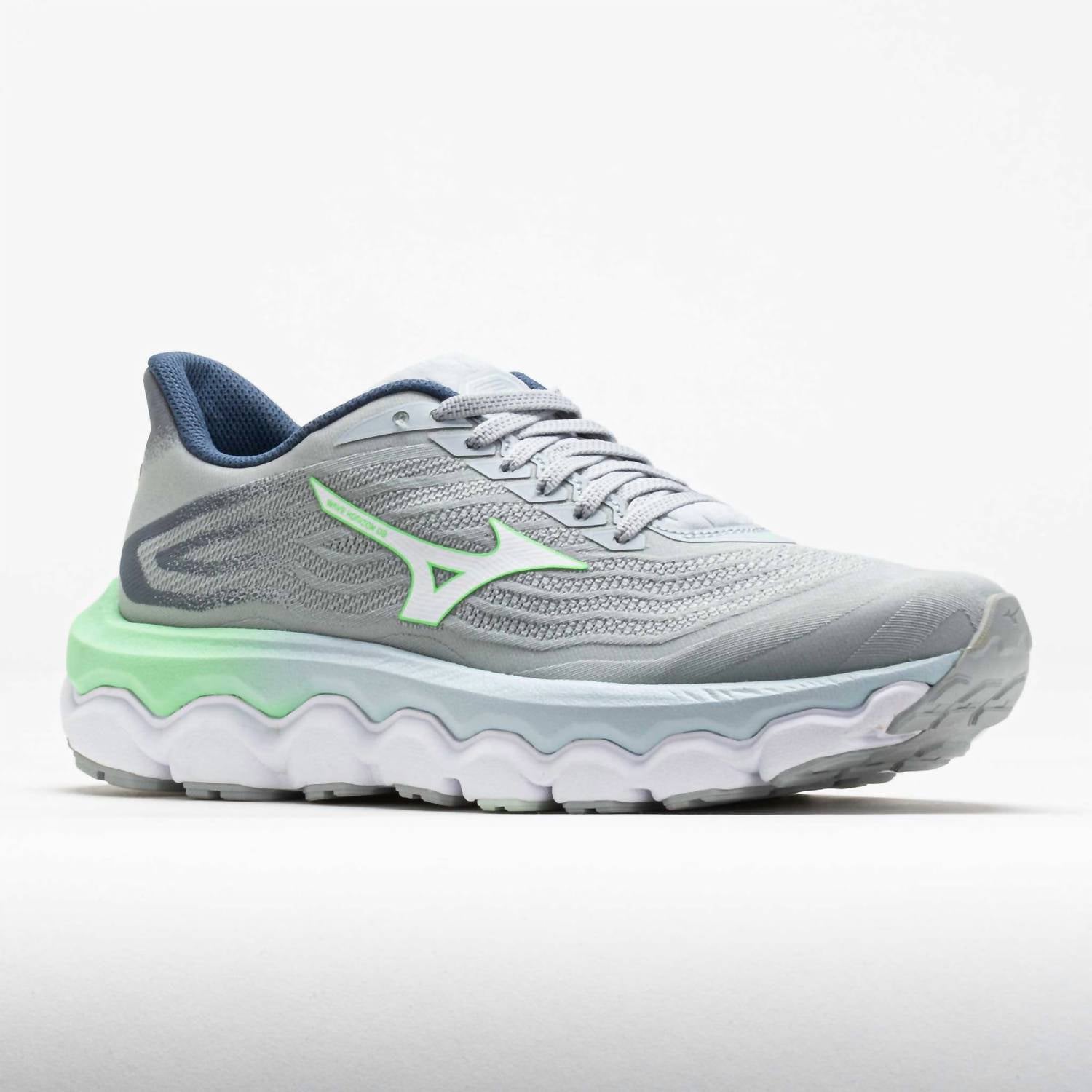 MIZUNO Women's Wave Horizon 8 Shoe in grey green - women's shoe