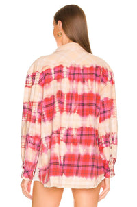 Free People - Boy To The Bone Plaid Top