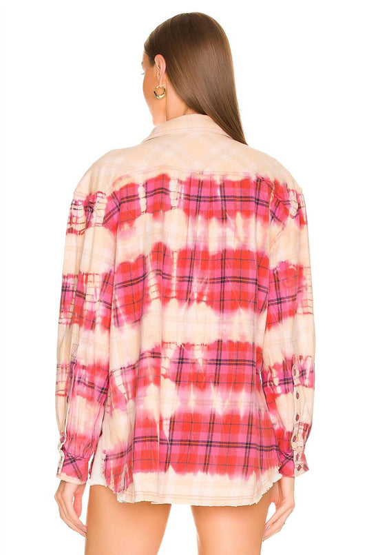 Free People - Boy To The Bone Plaid Top