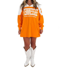 Pressbox - Tennessee Victory V-Neck Oversized Pullover