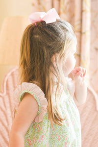James & Lottie - Baby Girl's Rosie Floral Bubble Onesie