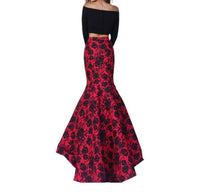 Sherri Hill - Off The Shoulder Long Sleeve Dress