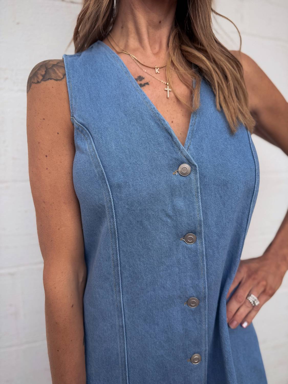 Hyfve - Amelia Denim Dress