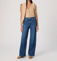 Paige - Anessa High-rise Wide Leg Jeans