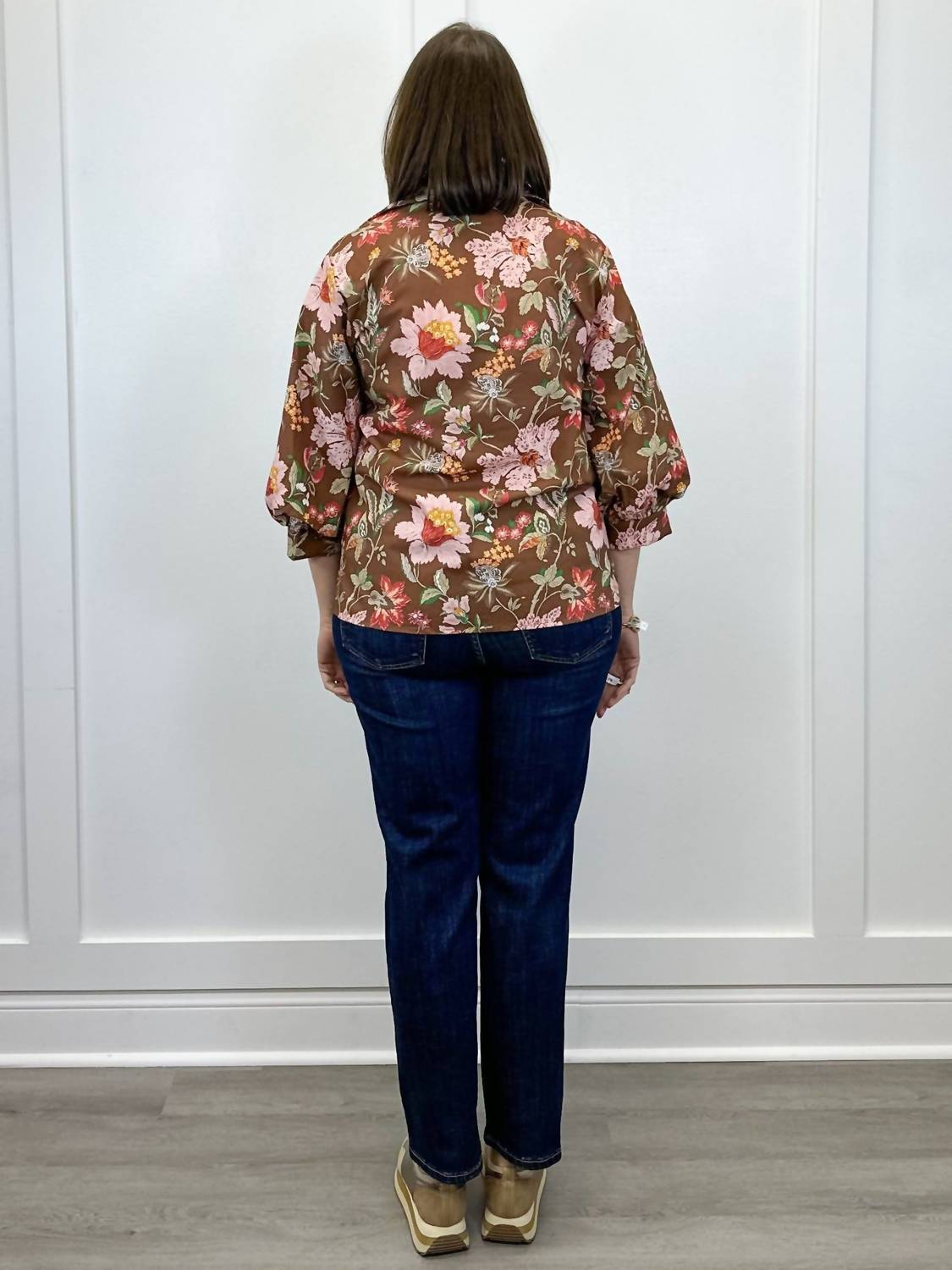 Jodifl - Meadow Button Top