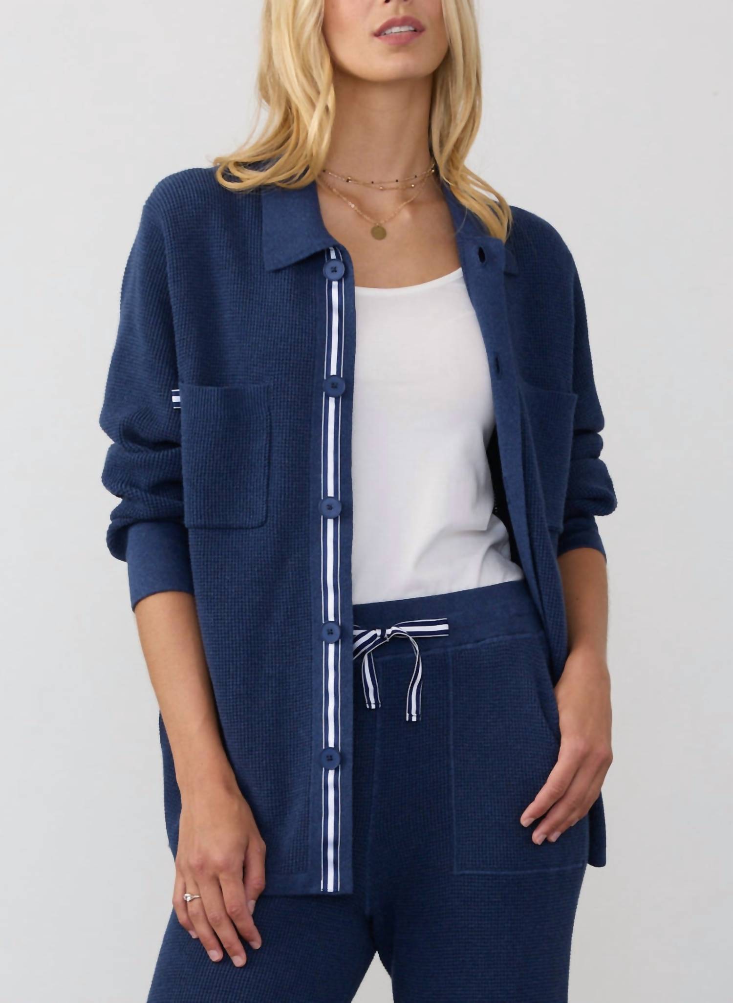 Margaret O'Leary - Jamie Waffle Shacket